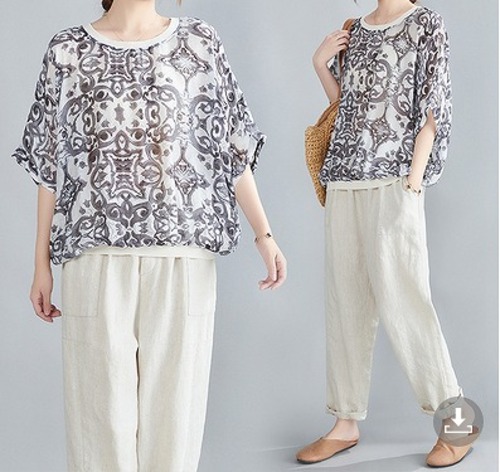 【春夏新作】ファッションＴシャツ#sebmvo-21377