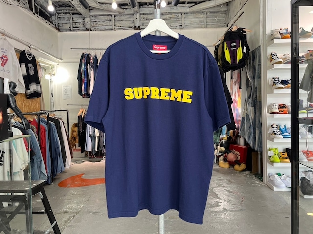 Supreme COLLEGIATE SS TOP NAVY LARGE 02730