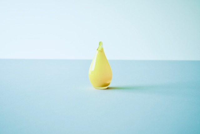 Orrefors Pear shaped Vase（Ingeborg Lundin）