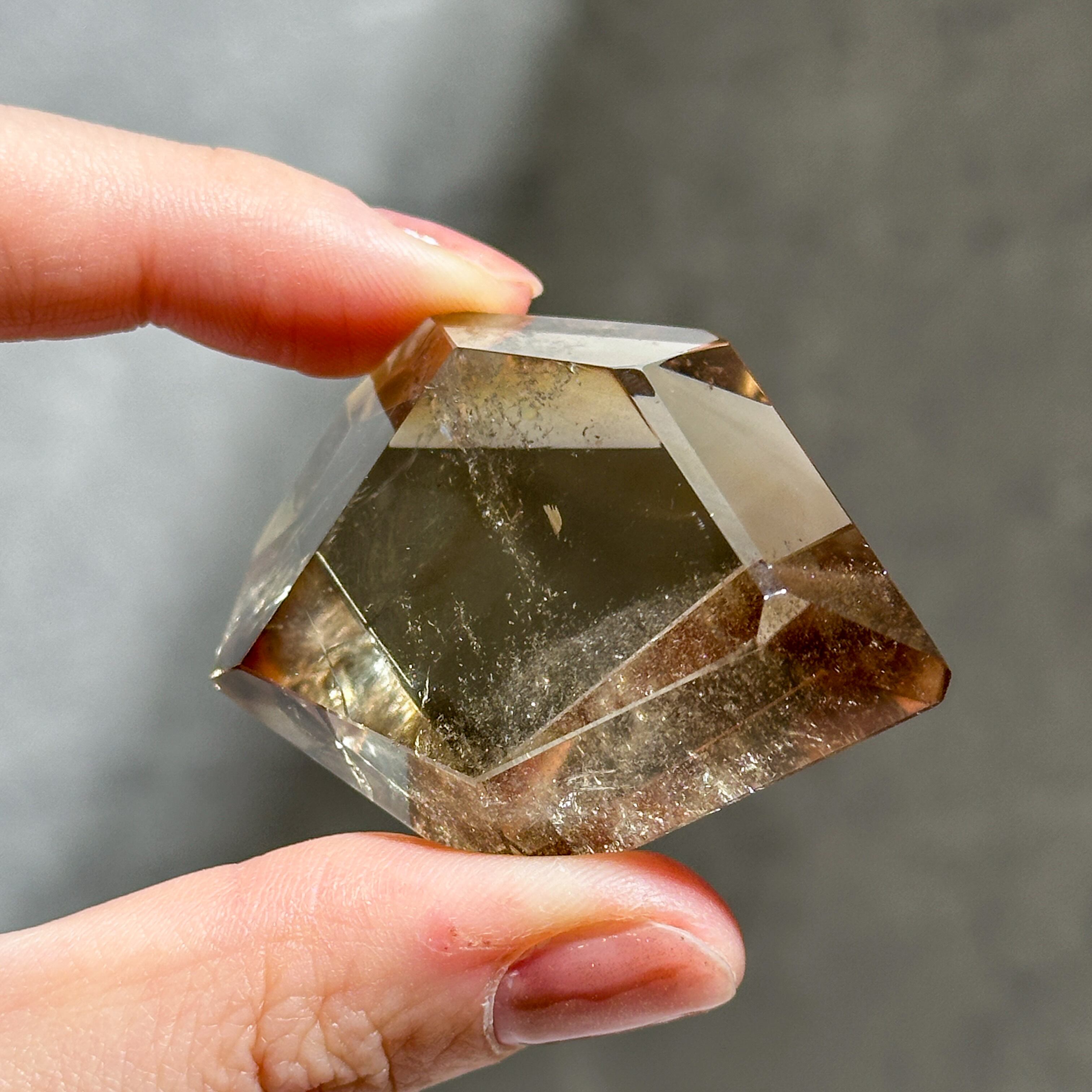 ファントム・透明感◎シトリン（黄水晶） フリーフォーム91◇ Citrine