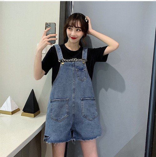 【大きいサイズS-5XL】【春夏新作】ファッションツナギ#settc-215287