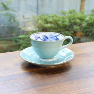 有田焼　コーヒー碗皿　カメリア 3-041