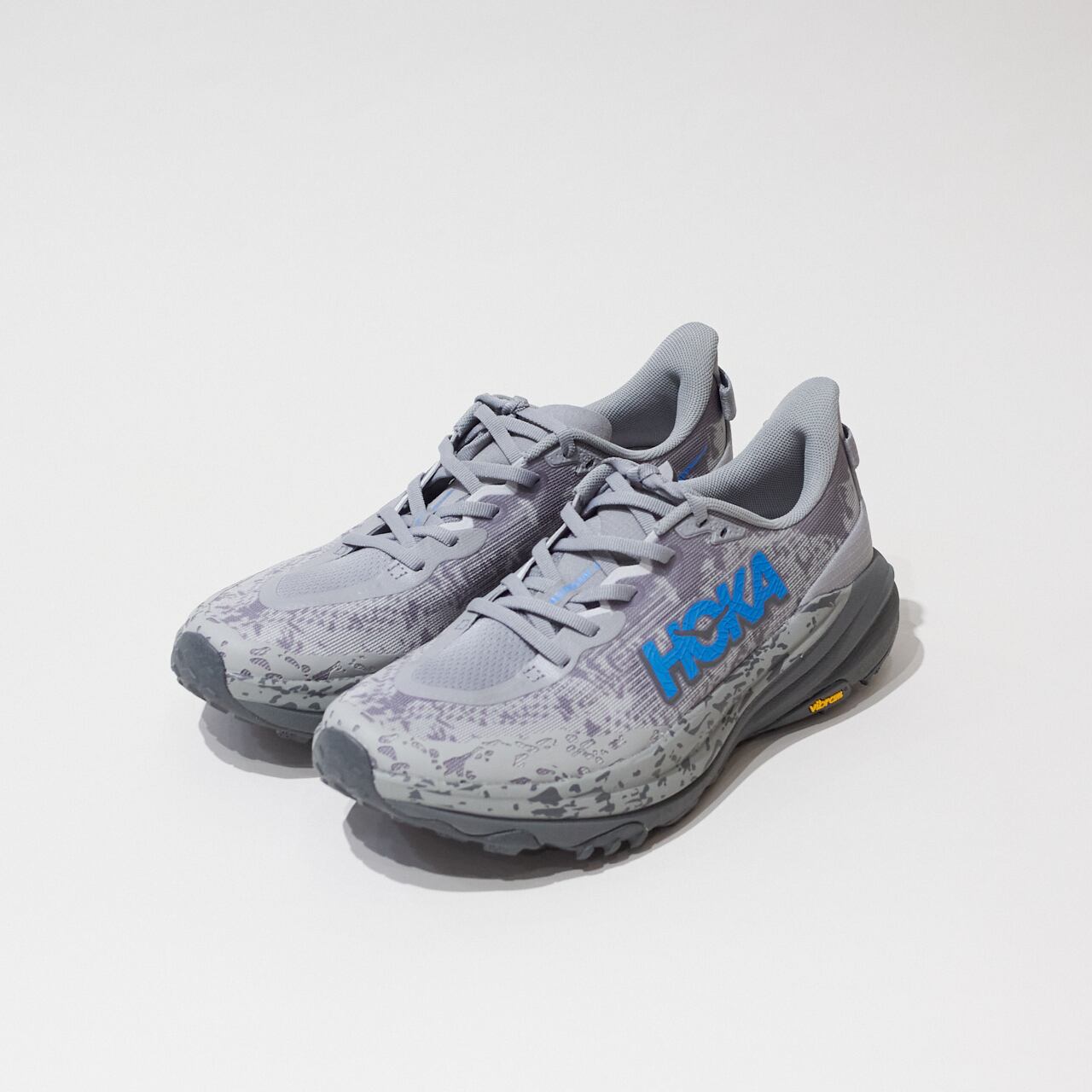HOKA スピードゴート6 27トレイルランニングシューズ ずるい グレー