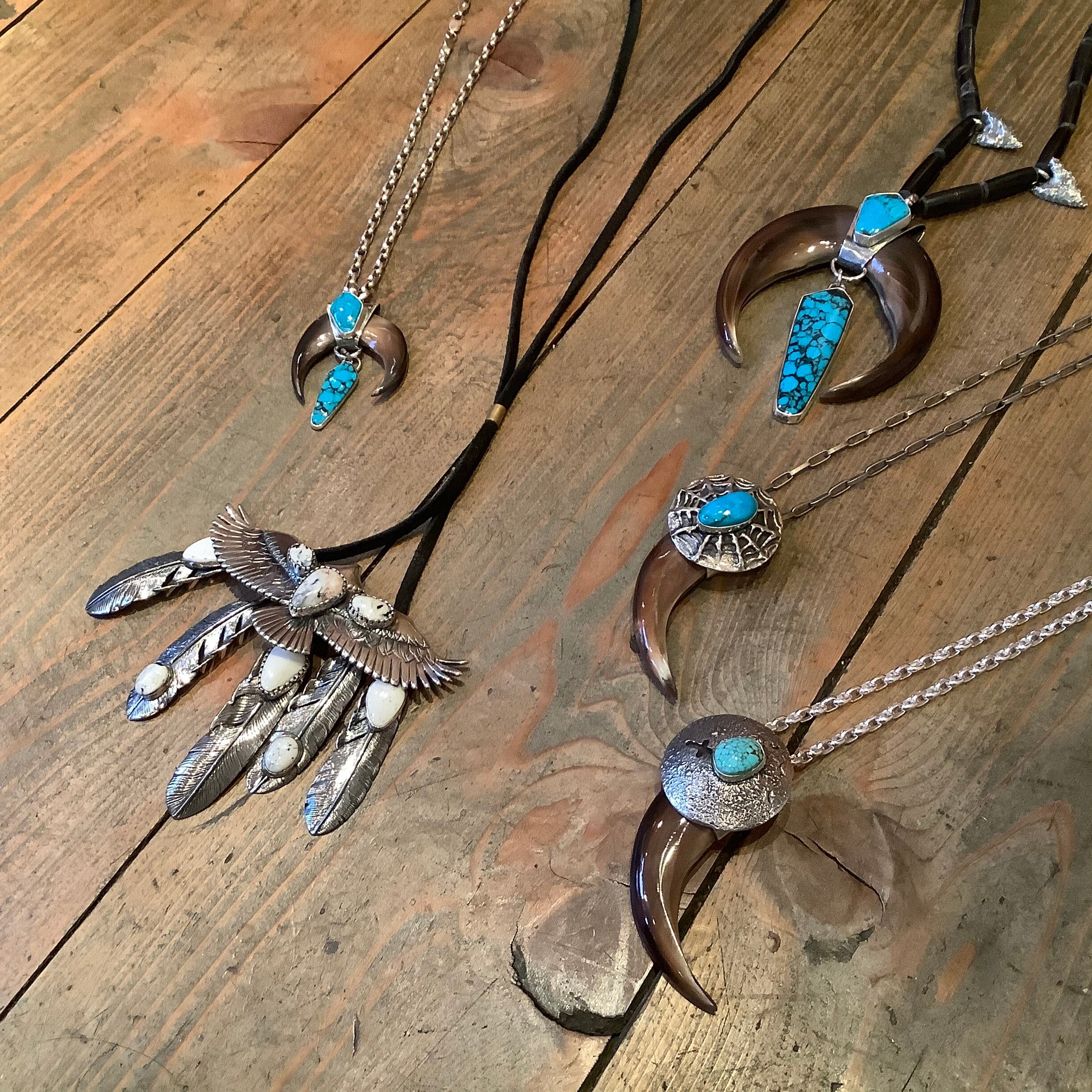 WHEEL WORKS ホイールワークス Complete Eagle Necklace Feather WHEEL WORKS ホイールワークス Complete Eagle Necklace Feather