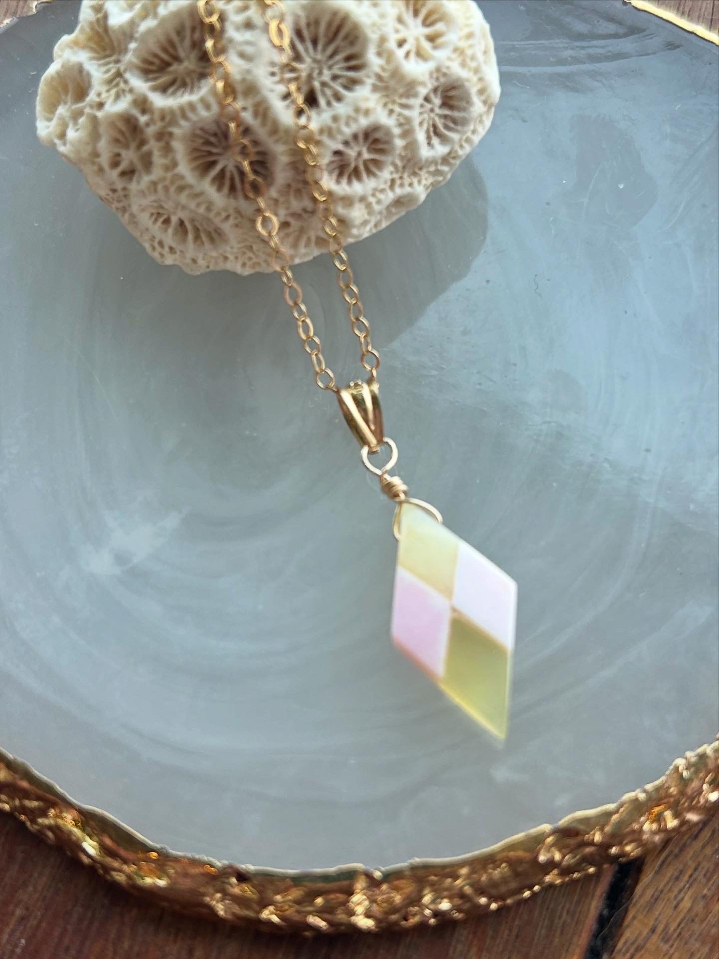 ピンクトルマリンアパタイトコッパー ピアス | LISA Bijoux