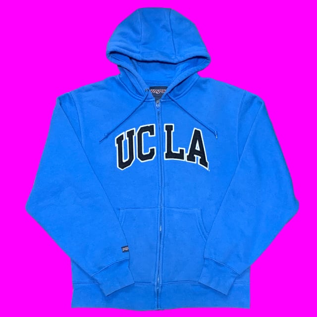 80s UCLA ジップパーカー カレッジ - パーカー