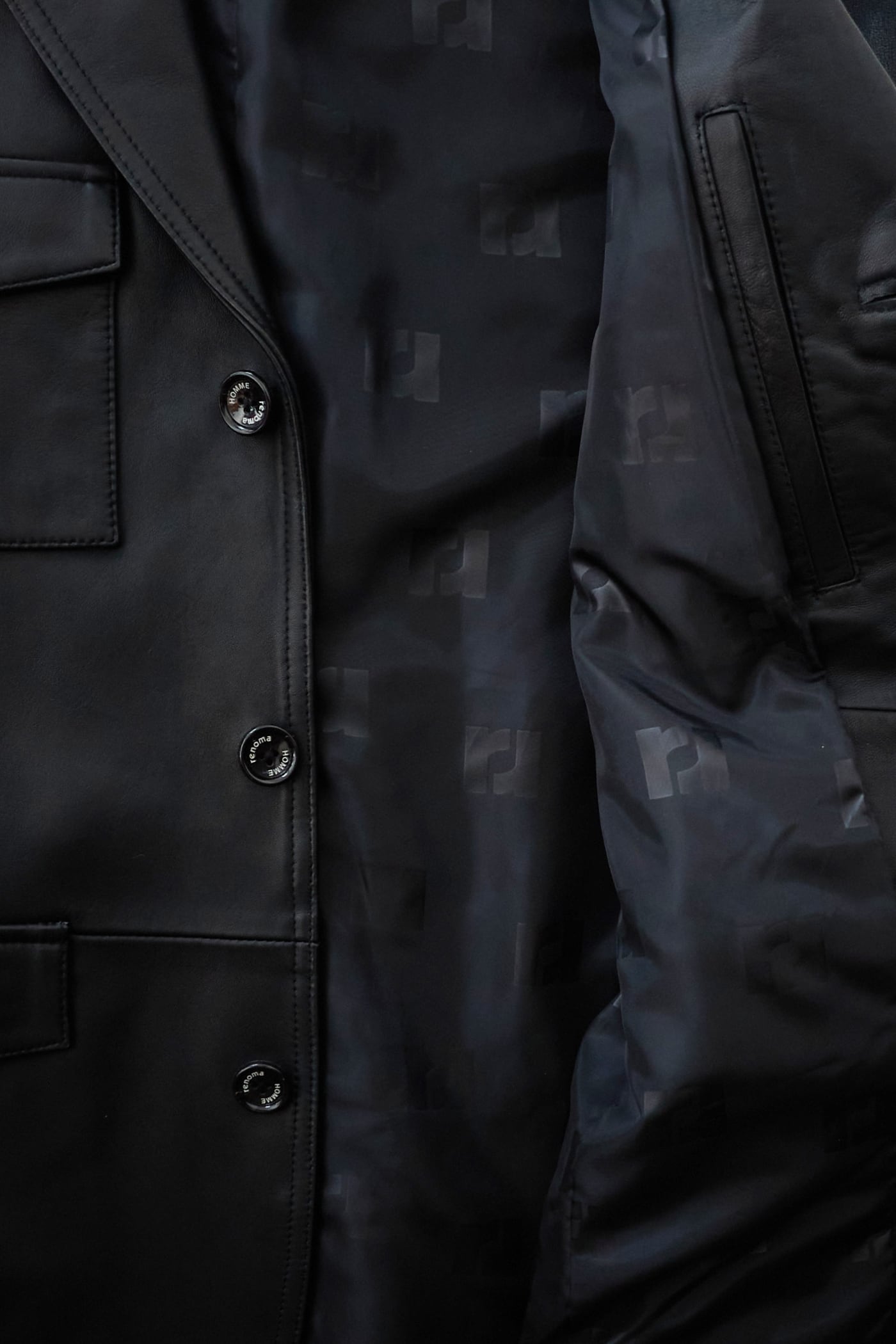 極上レザー】 renoma HOMME 羊革 SAFARI JACKET | Reben｜デザイン
