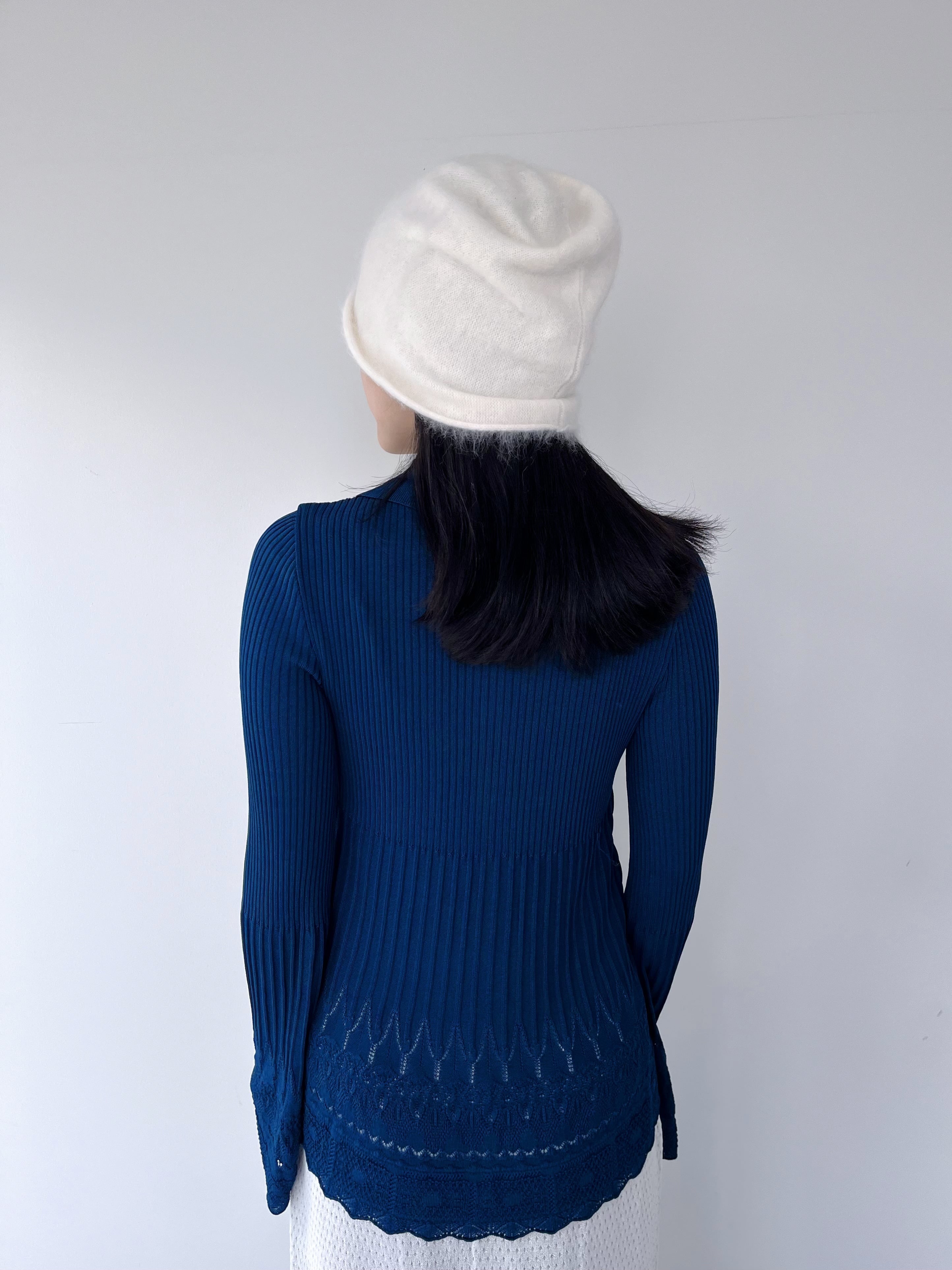 MURRAL Emerge flower knit shirt cardigan | KOKO