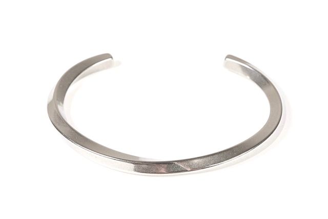 【316L twist bangle】 / SILVER