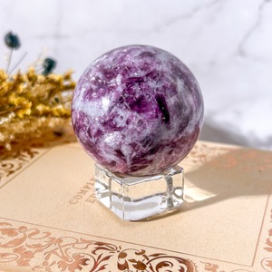 レピドライト(パープルマイカ) スフィア