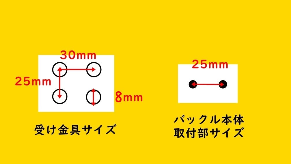 10mm＆13mmレバーアクションベルト用クロームバックル | アーム