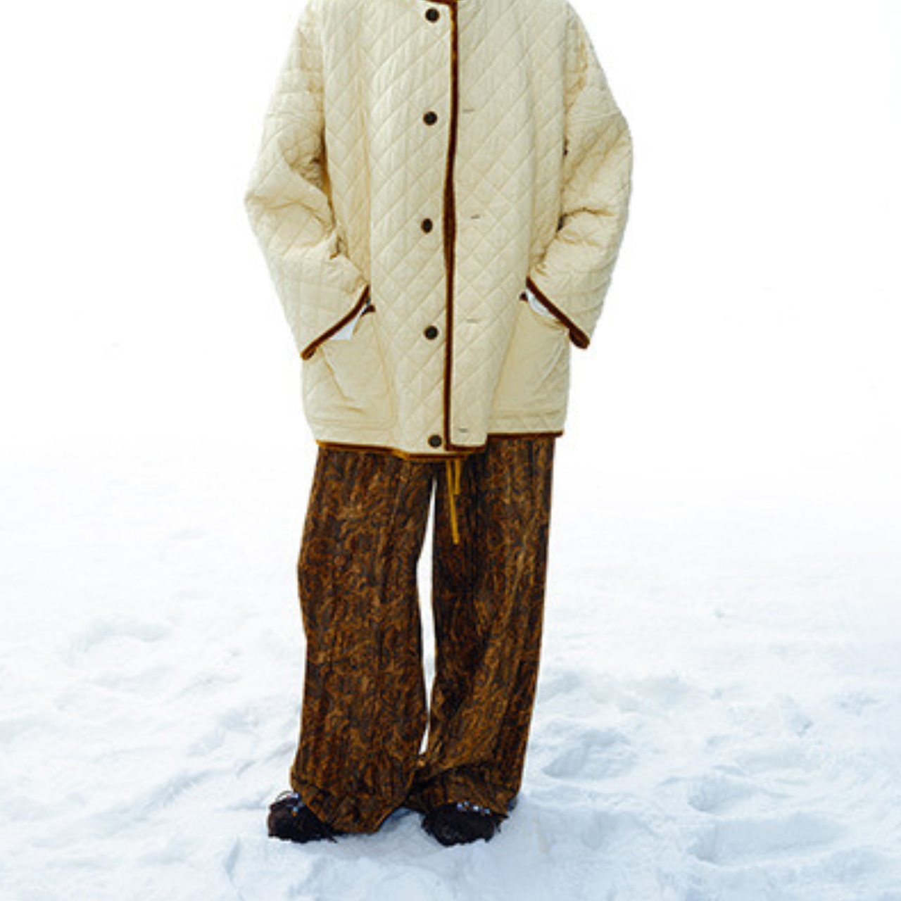 Velour Easy Wide Pants T3902