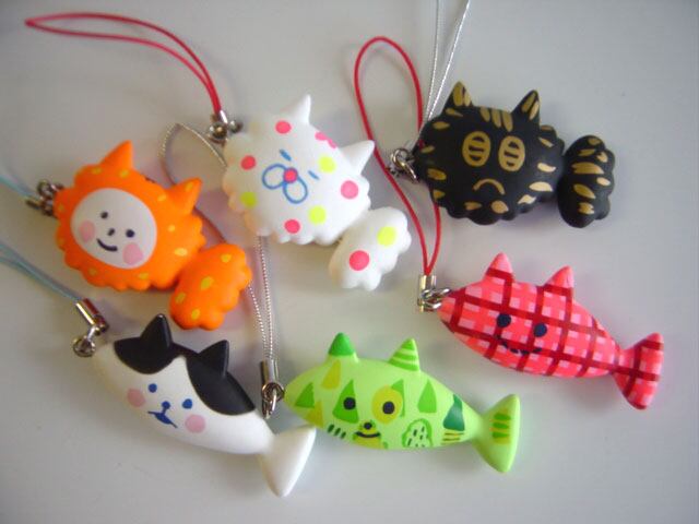 ♯Hzi09KZネコ金魚ストラップ2シークレット入全11種 ♯Hzi09KZネコ金魚ストラップ2シークレット入全11種
