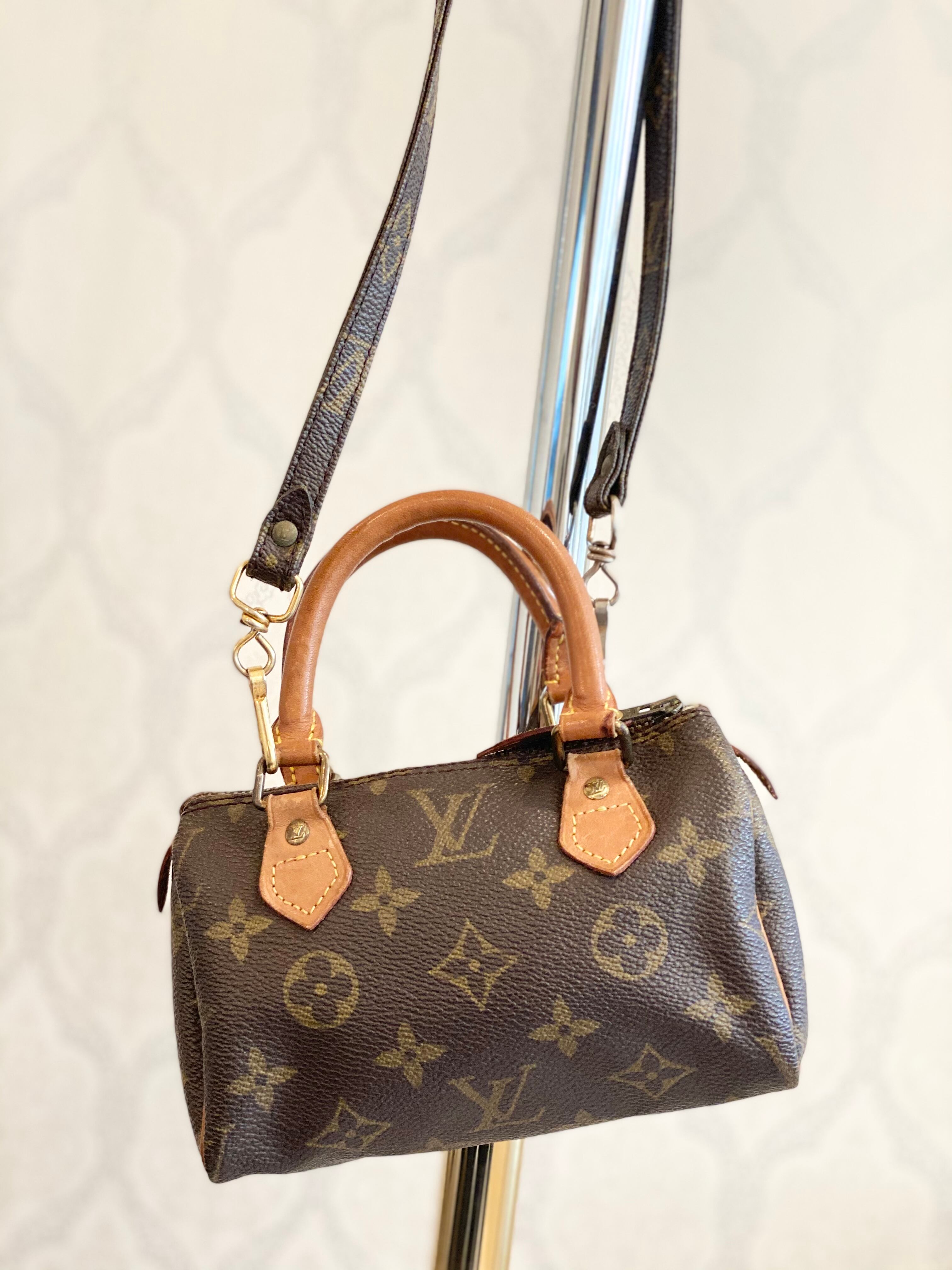 ルイヴィトン M41534 モノグラム ミニスピーディ バンドリエール  