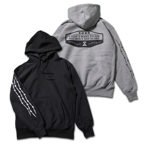 Barbed wire Pullover Hoodie