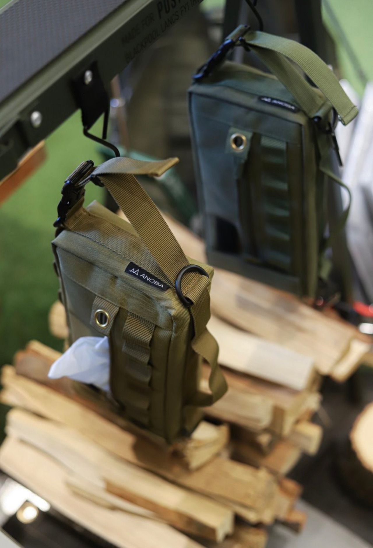 AN104 ティッシュケース オリーブ