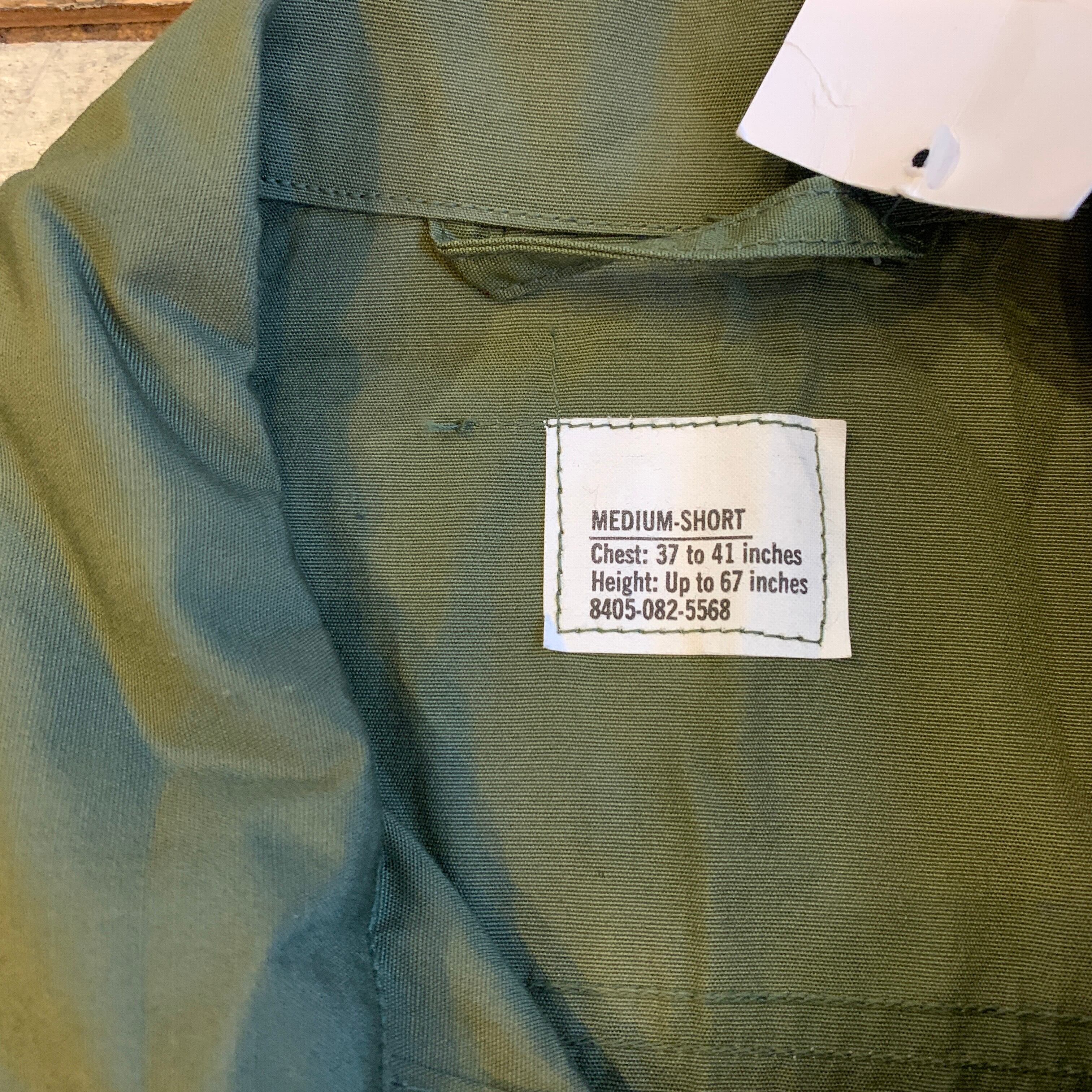 dead stock!! 60s U.S Army jungle fatigue jacket 3rd | What'z up