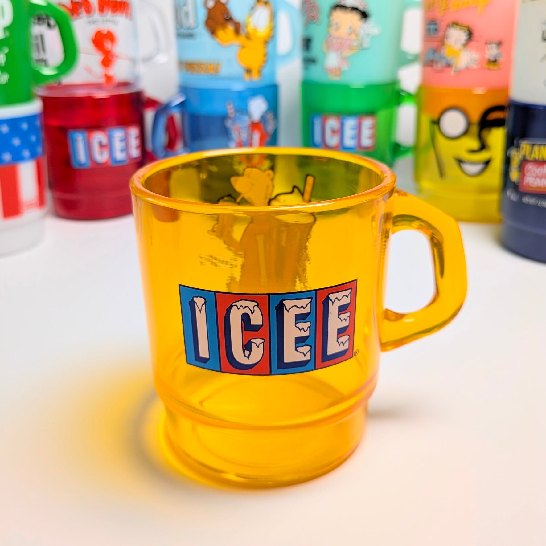 【 STACKING MUG / スタッキングマグ   積み重ねられるマグ  】 ICEE(アイシー) / プラスティックマグ 〚アメリカン雑貨 アメトイ〛