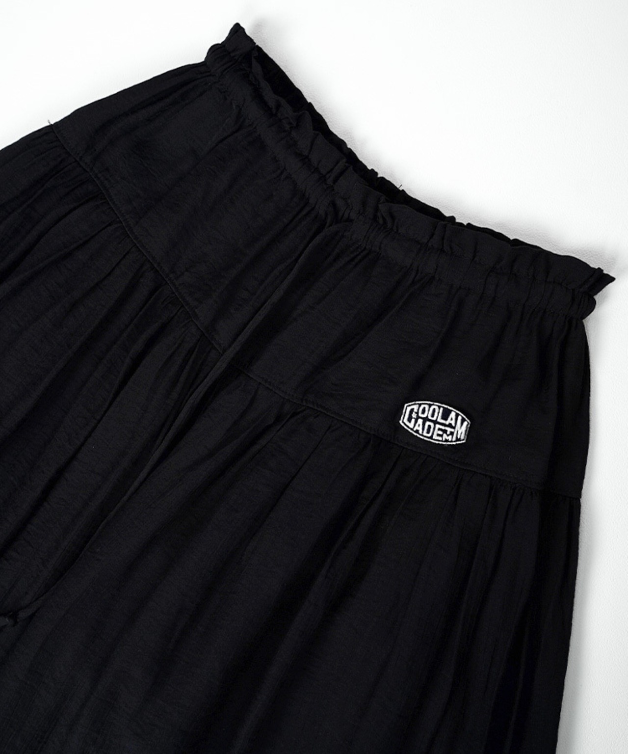 【直営限定ITEM】エアリースイッチングワイドパンツ (BLACK)　CQ-49006H