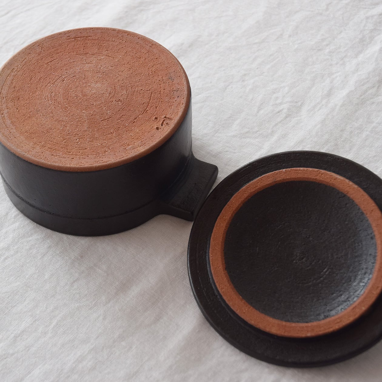 鈴木環さん シチュー鍋 中作家物