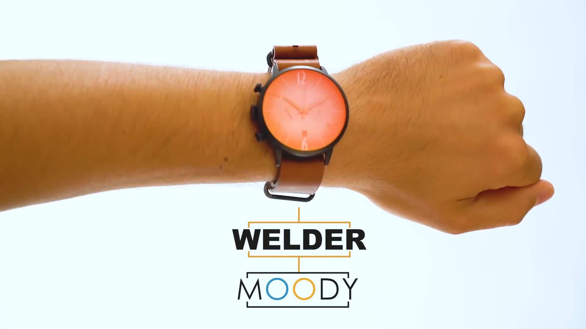 【WELDER ウェルダー】WWRC503／MOODY DUAL TIME 45mm ムーディー デュアルタイム／国内正規品 腕時計