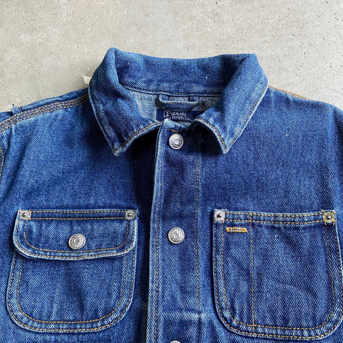 東*か様 Polo Ralph Lauren 刺繍デニムジャケット XS 楽天市場】ポロ