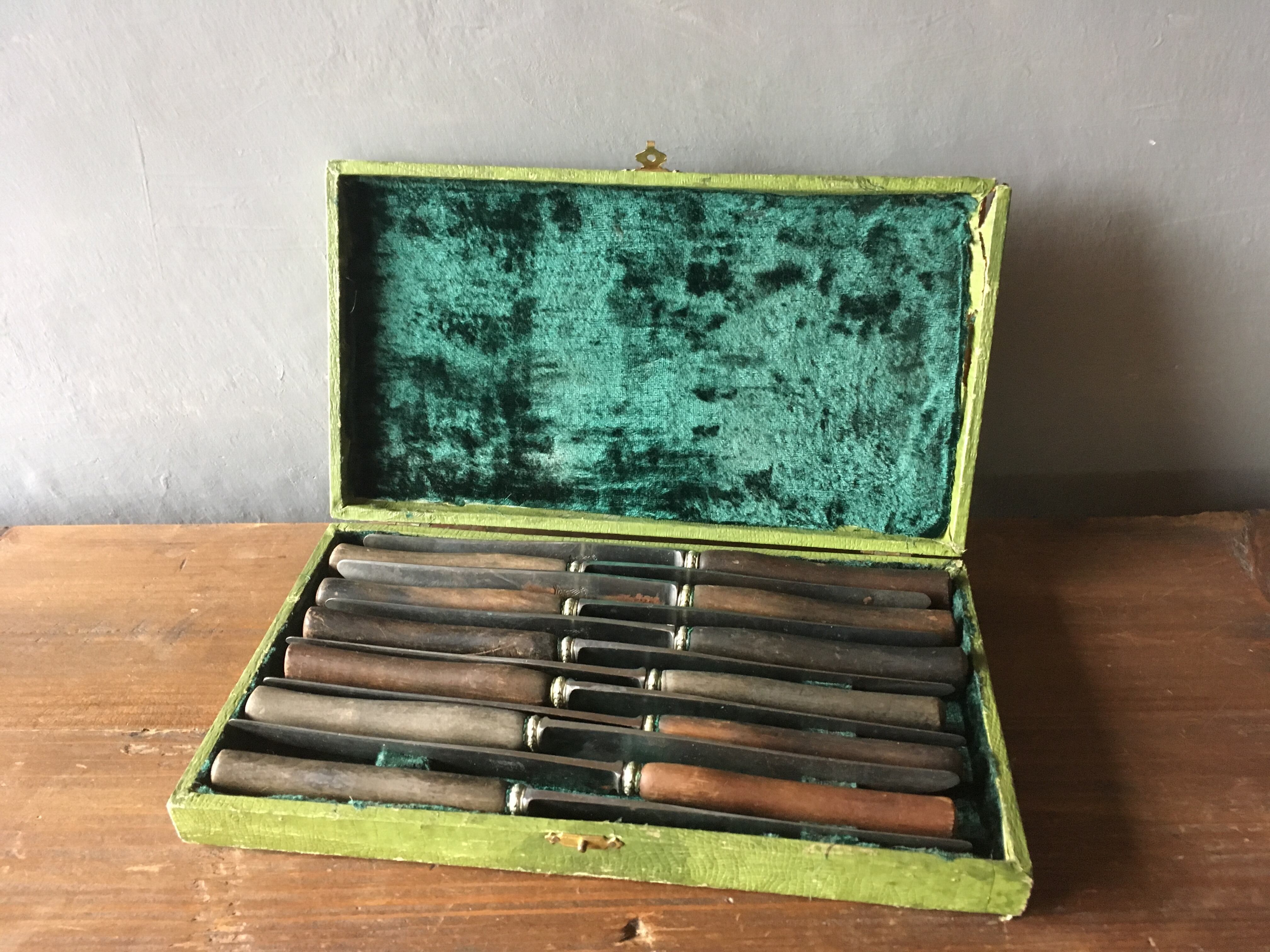 父の日 フランス アンティーク ナイフセット