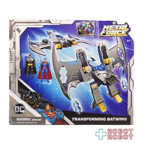 スピンマスター DC メタルフォース バットマン バットウィング トランスフォーミング 2024 未開封