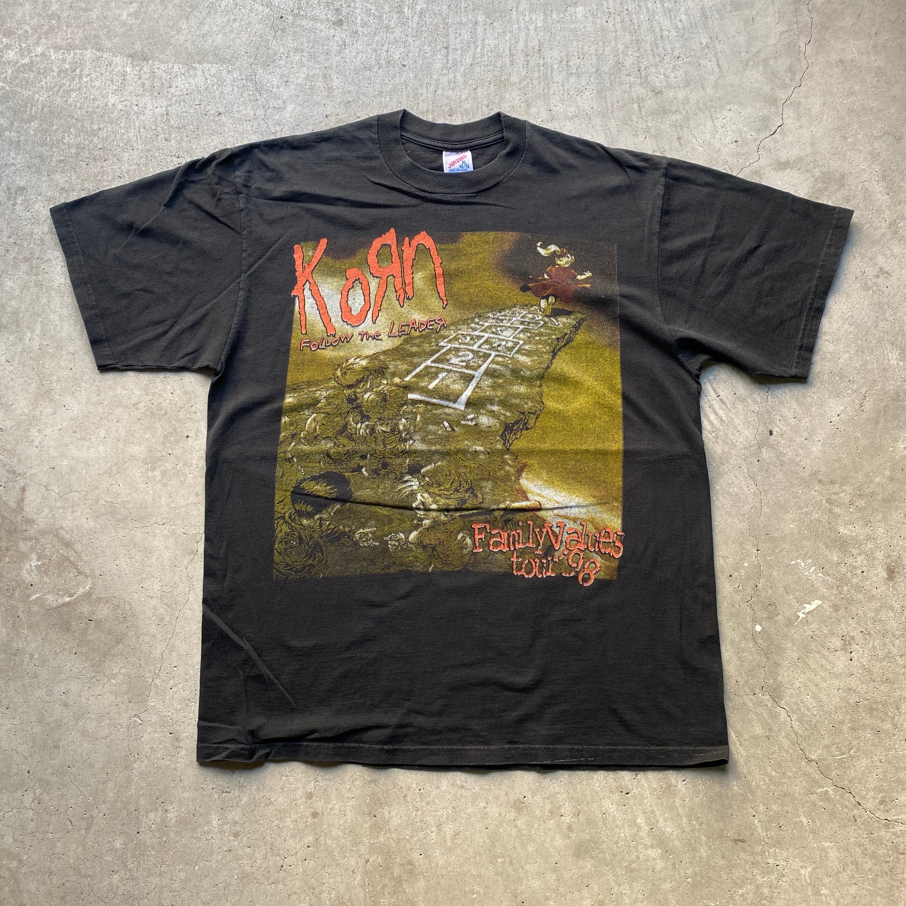 90年代 KoRn コーン Family Values Tour ツアーTシャツ バンドTシャツ ...