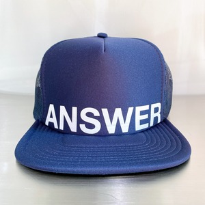 ANSWER COLLECTION / ANSWER HELVETICA MESH CAP