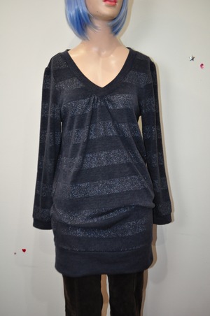 DoReMi Unique Series – boarder knit dress