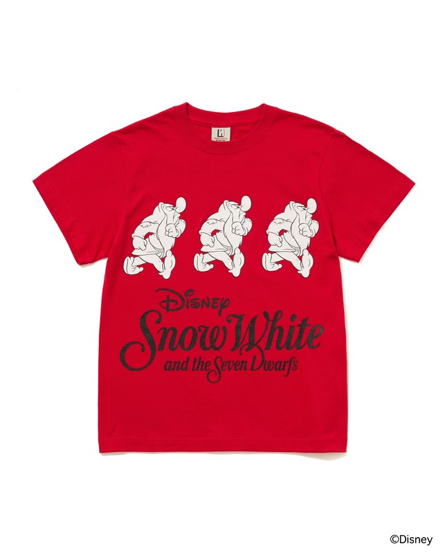 【NON TOKYO ノントーキョー】 / PRINT T-SHIRT(GRUMPY) プリントTシャツ(おこりんぼ) / RED