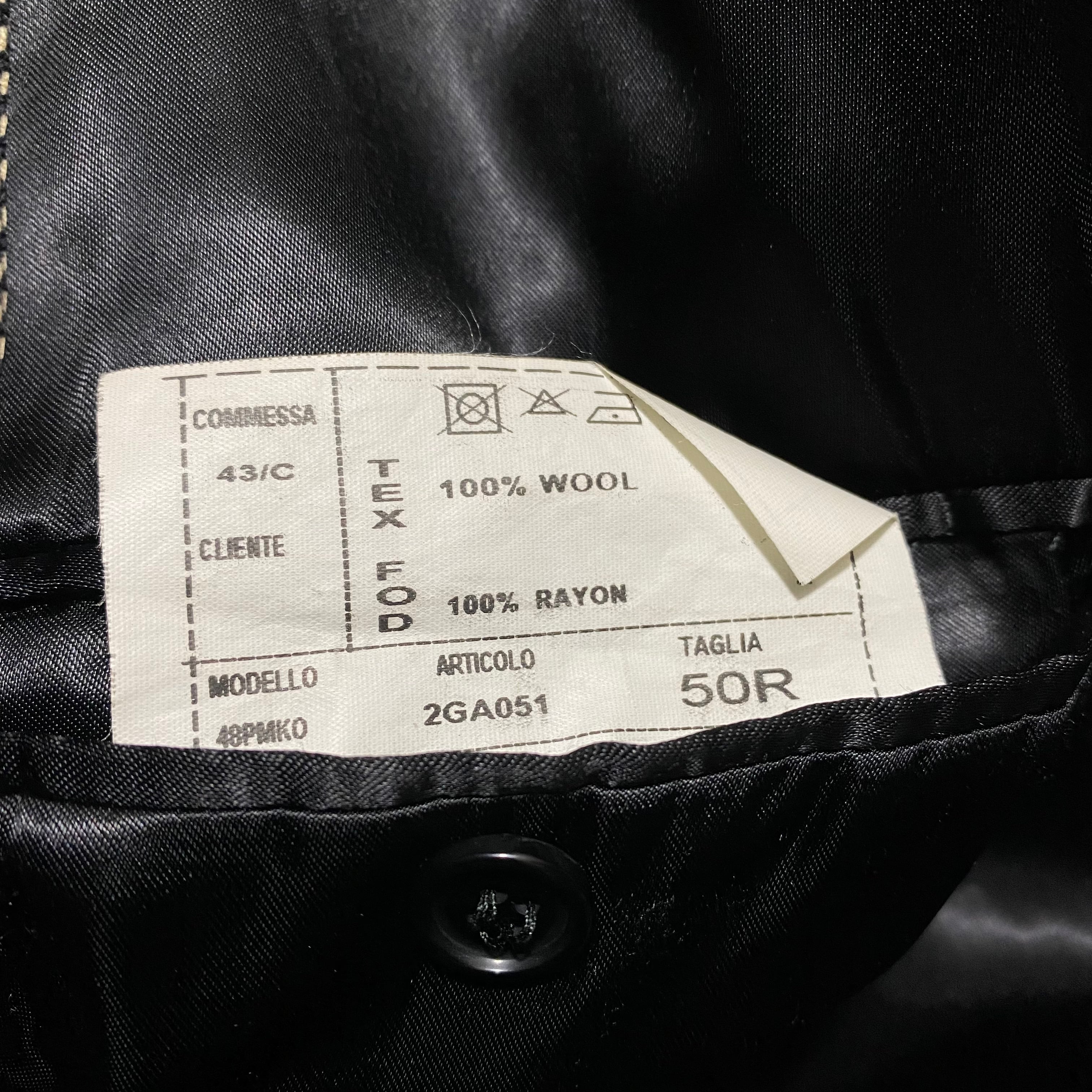 vintage VERSACE CLASSIC V2 tweed coat | NOIR ONLINE