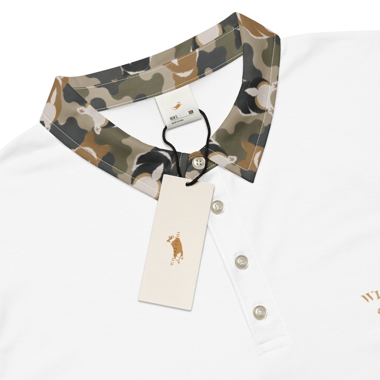 WIGGLE CAMO Contrast Shirt　[T0032]