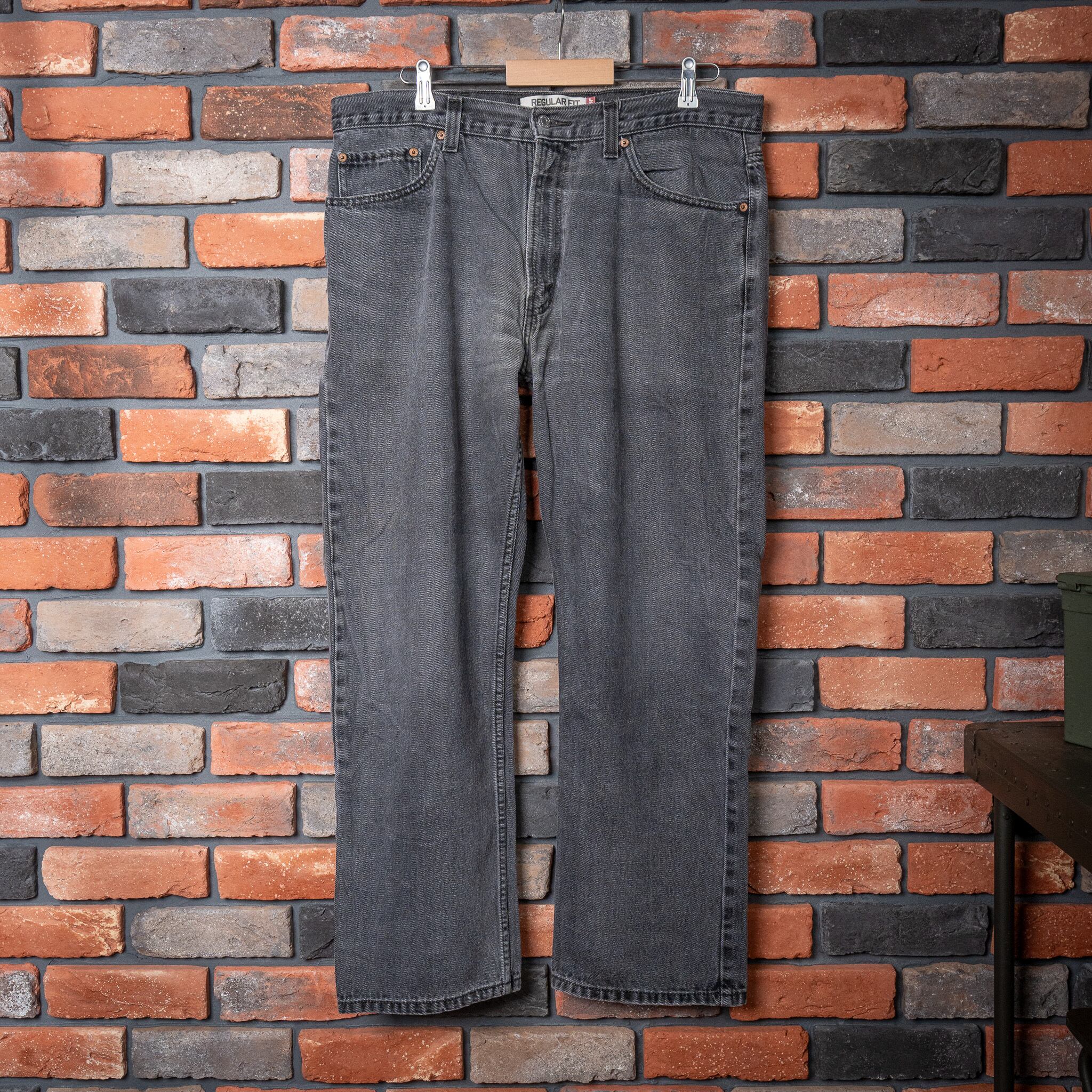 Levi's 505 ブラックデニム USA製 W38×L30 W38 L30】Levi's 505 Black Denim 