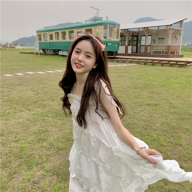 サマールーズ薄手ドレス 大人ガーリー スウィート キュート カジュアル 夏物 モンロー50669130883