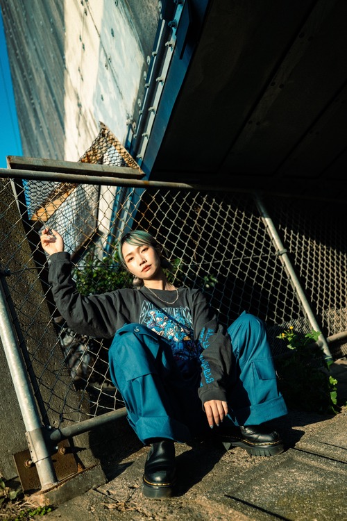 NAMAIKI DRUM GIRLS Long-sleeve TEE 【NAMAIKI GIRLS×DRUM JOSHI】