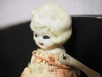 薄オレンジワンピースのビスクドール　ジャパンビスク 画像7