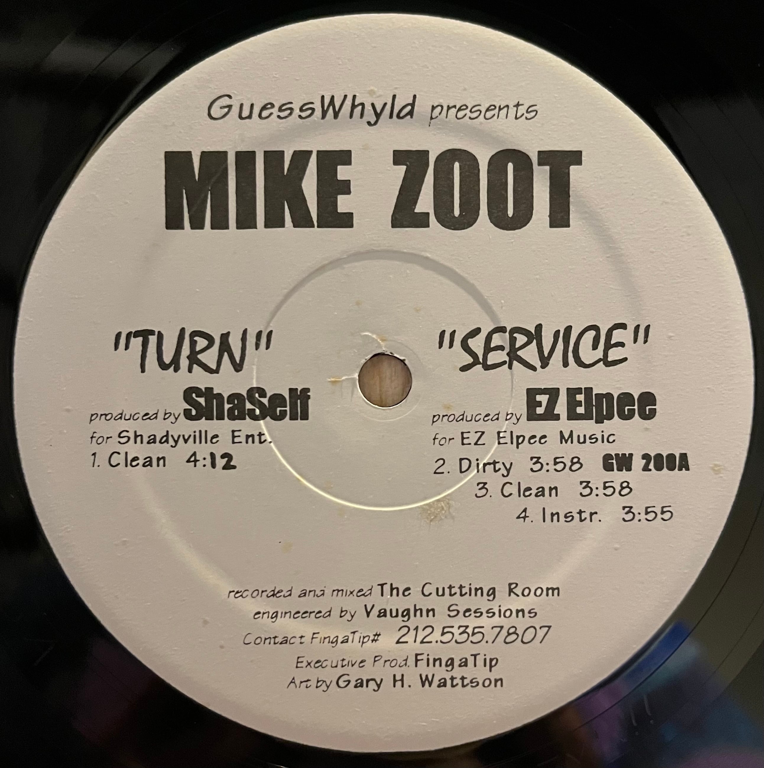 Mike Zoot – Turn / Service / High Drama (12