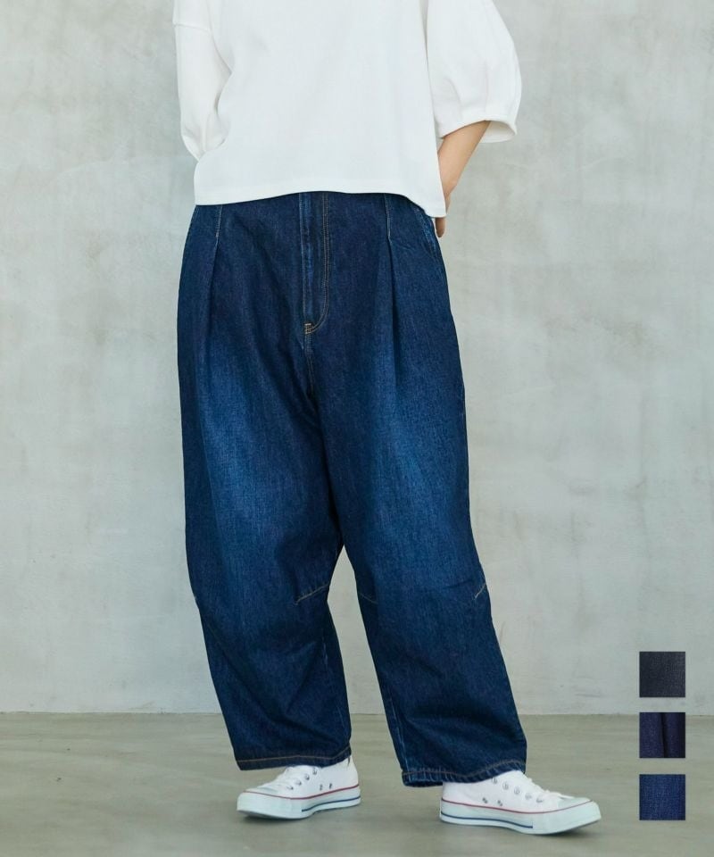 SETTO メンズ レディース パンツ NAJA PANTS / 11.5ozデニム 全2色 S-L