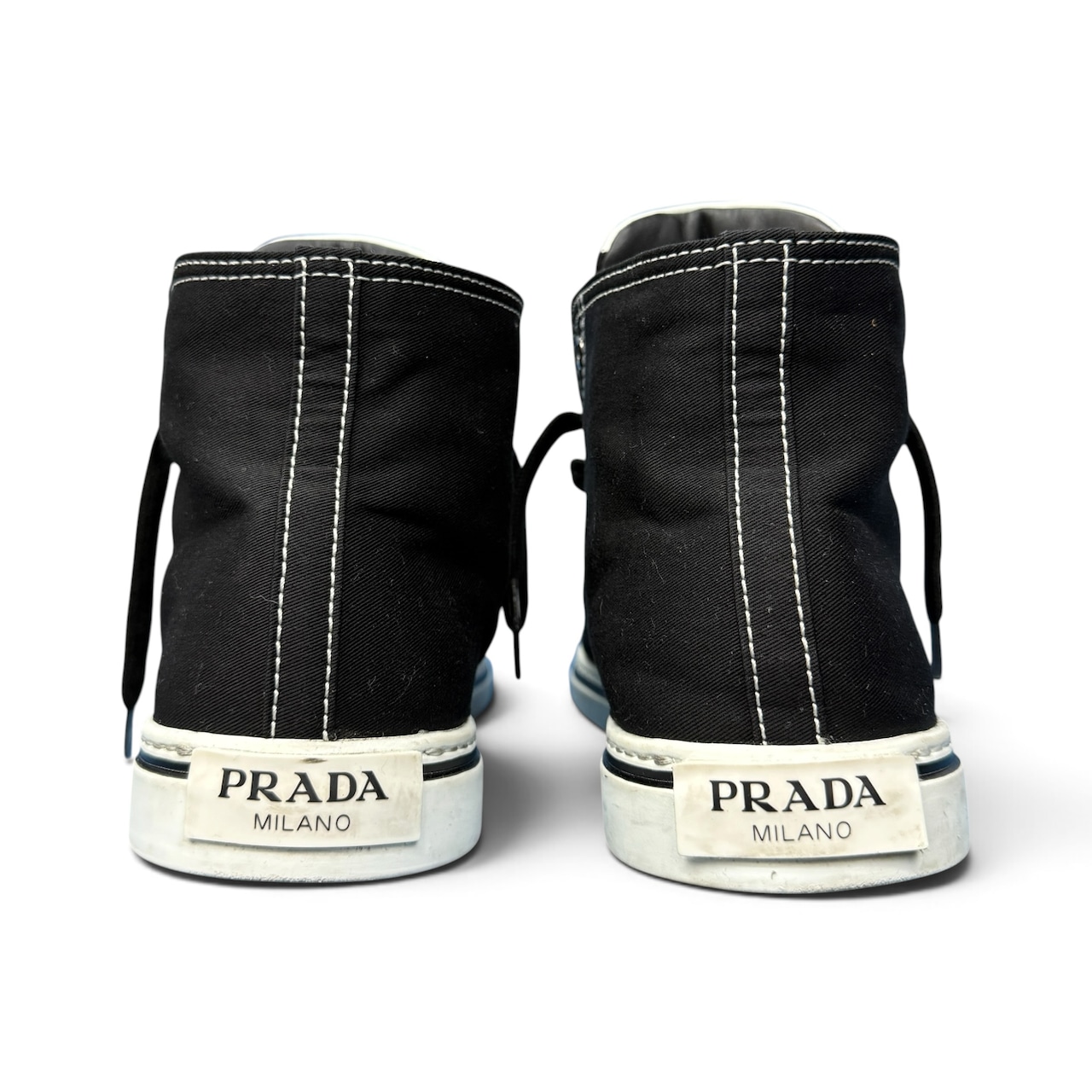【PRADA】プラダ POINTY HIGH-TOP SNEAKER スニーカー