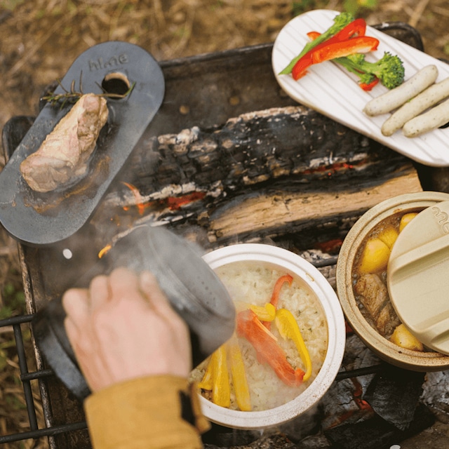 hime ハイム TOBAN GRILL solo 陶板 グリル ソロ シーズニング不要 陶器