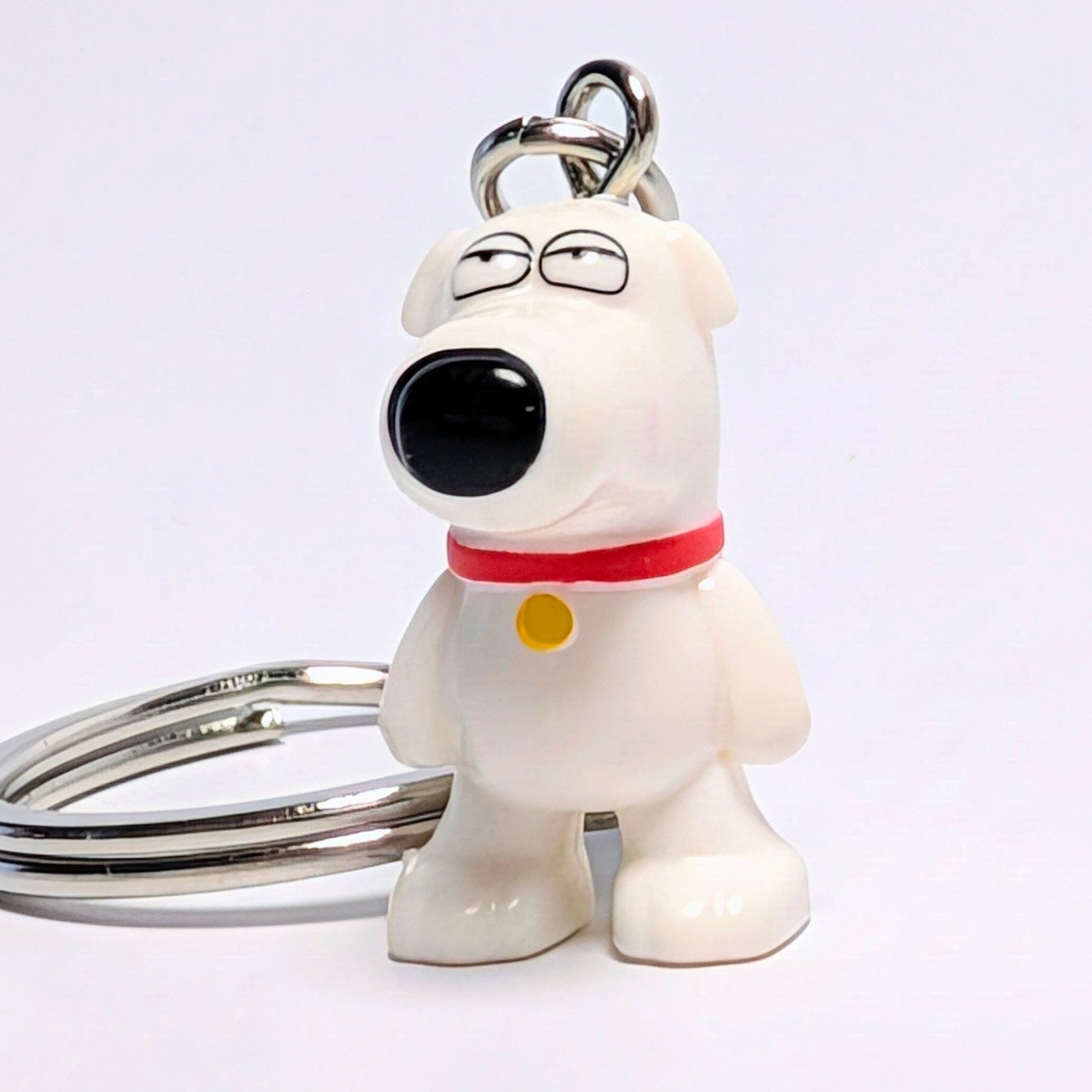 ★ブロックフィギュアキーホルダー★【 Family Guy ( ファミリー・ガイ ) 】ブライアン・グリフィン〚アメリカン雑貨 アメトイ〛