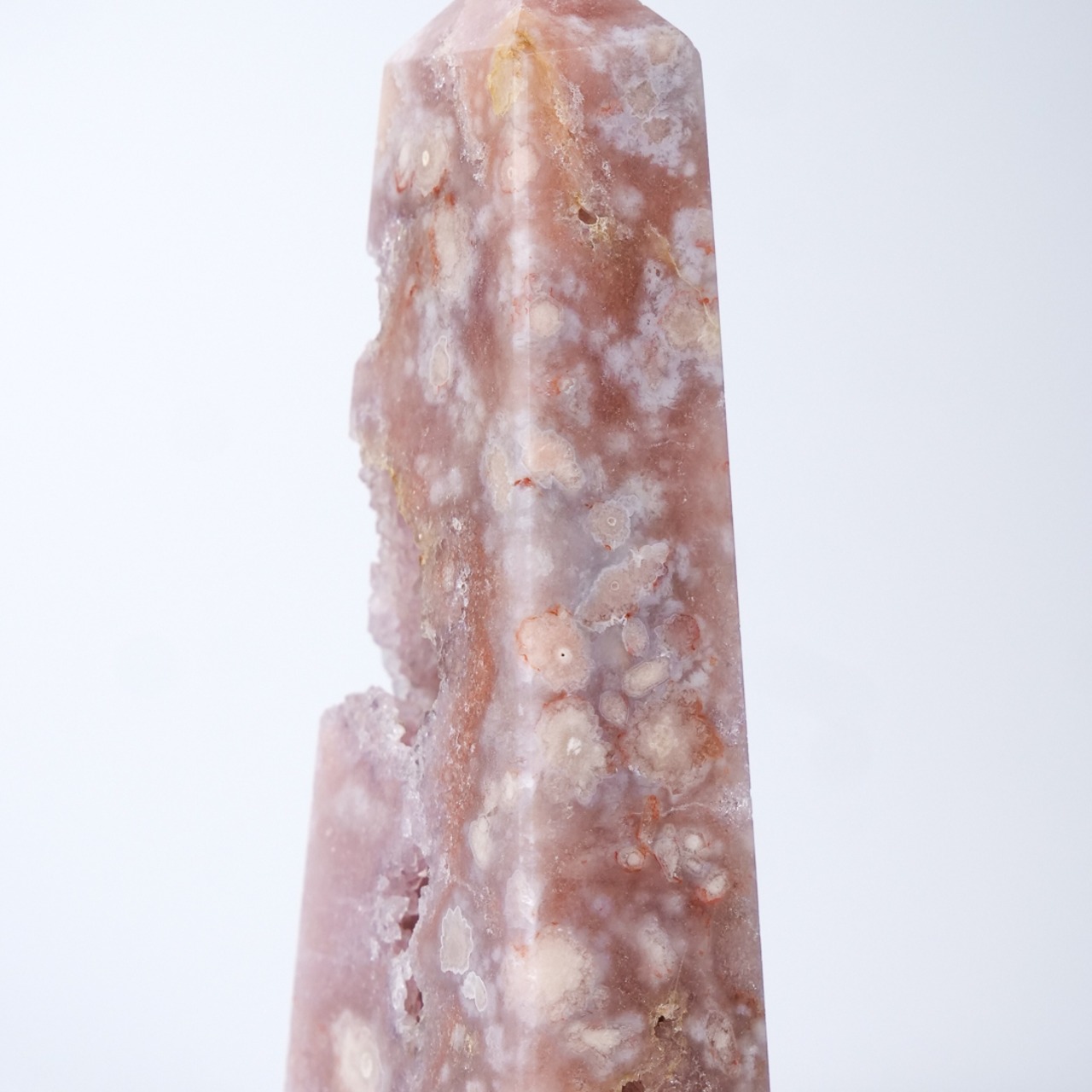 ピンク フラワーアゲート / タワー ポイント【2】