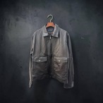 TOUR RECORD ボンバージャケット シープレザー(羊) メンズ ダークブラウン XLサイズ