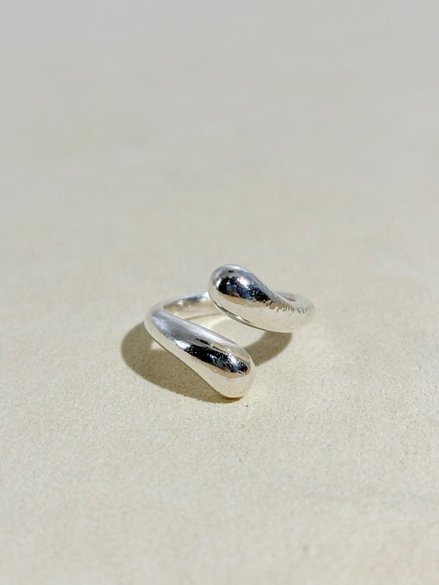Teardrop Ring 411 #9 -Georg Jensen-