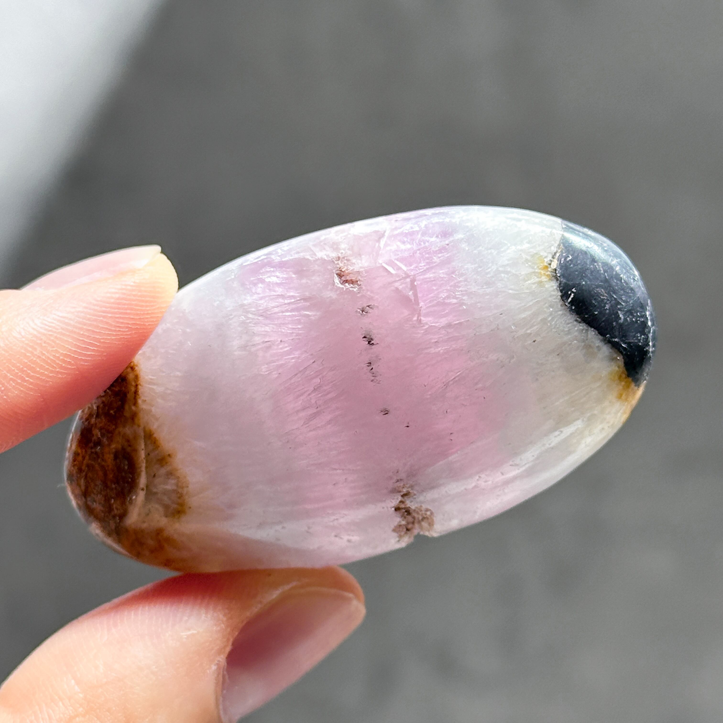 ピンクアラゴナイトパーム1点限りNo.669 ピンクアラゴナイトパーム1点