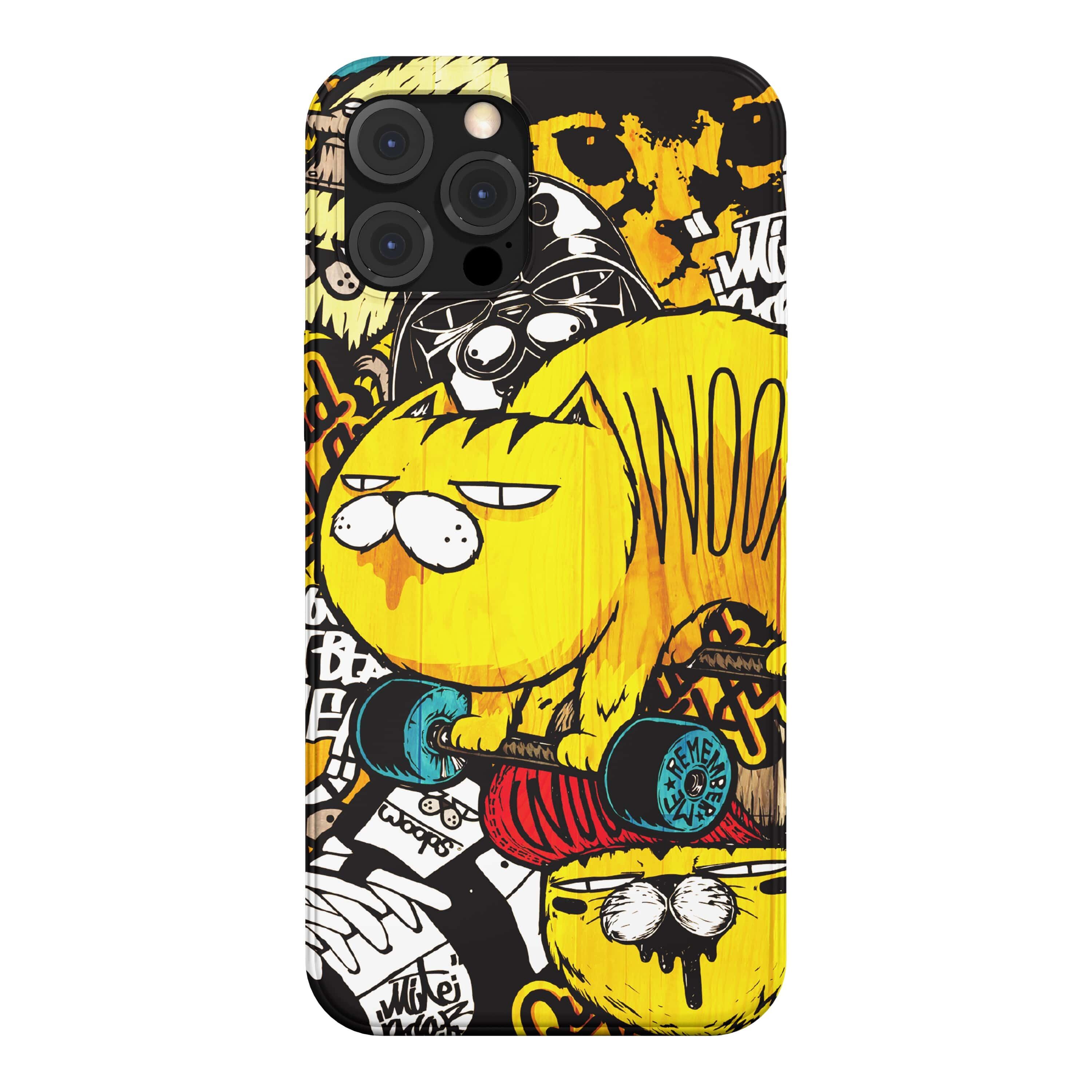 韓国 スマホケース Woops パロディ ポップ キャラクター デザイナーズ Iphone Android 携帯カバー スニーカー スケボー Cat08 Wp09 アイフォン ギャラクシー Galaxy エクスペリア Xperia 韓国スマホケース専門店 Korean Case