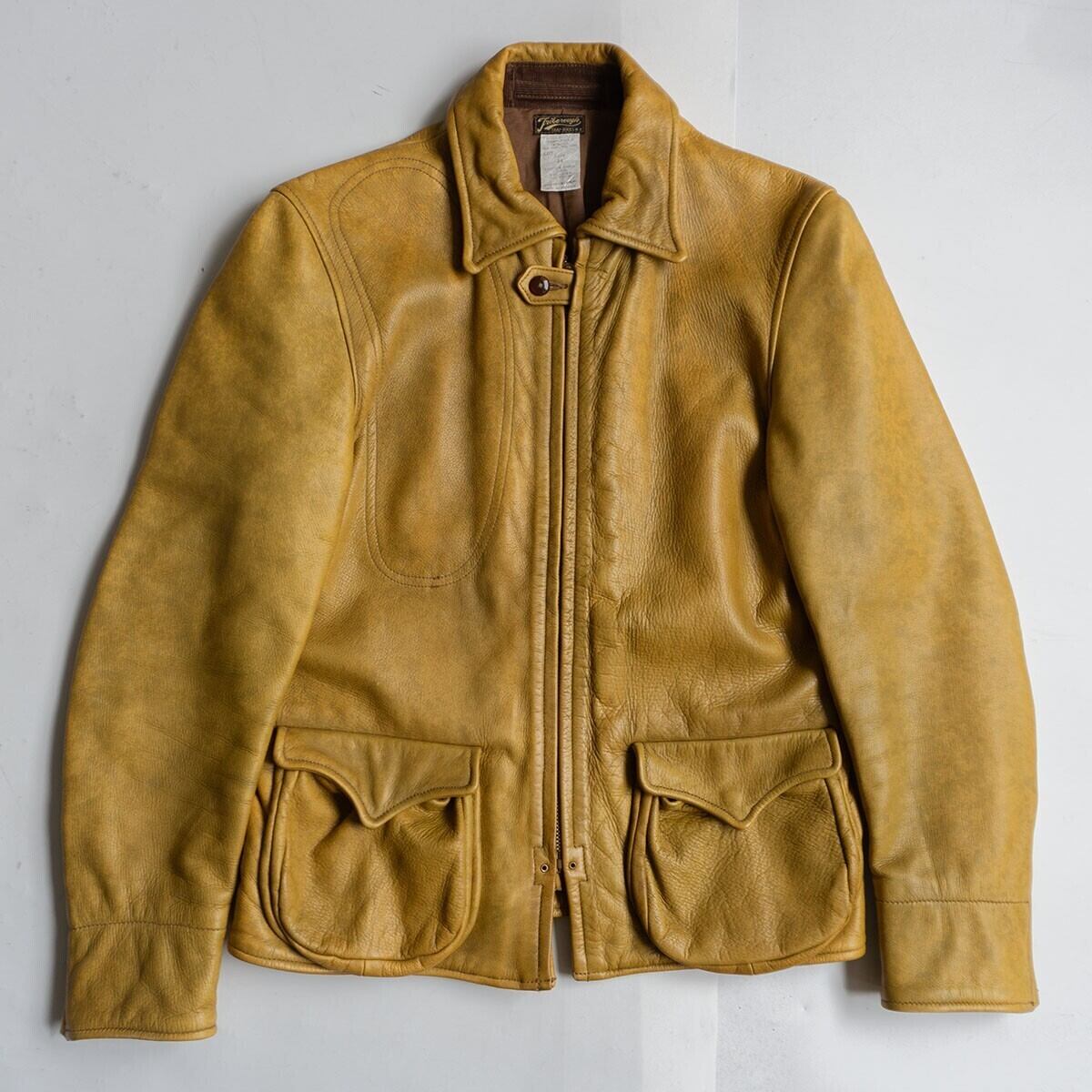 50s Levi's Short Horn Suede Lether Jacket 50年代 リーバイス