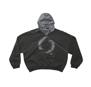 [OJOS] Detachable Hipsack Sweatshirt / Dark Khaki 正規品 韓国ブランド 韓国通販 韓国代行 韓国ファッション オホス